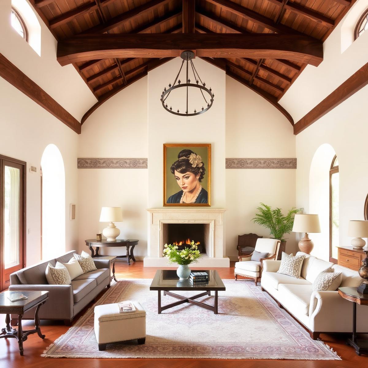 Bela Encosta villa interior living room