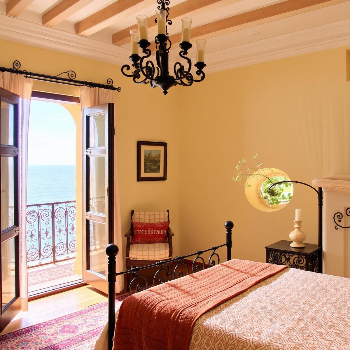 Bela Encosta bedroom with balcony